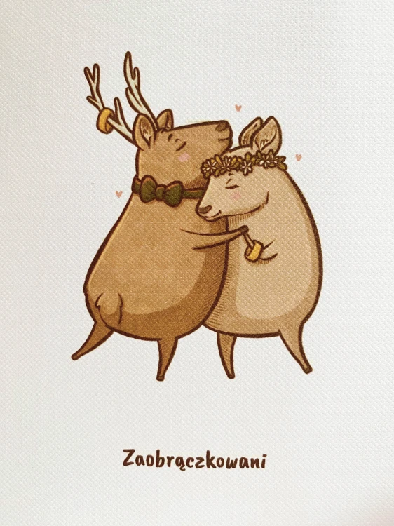 1-kartka-ślubna-z-jelonkami-jeleń-łania-koniauke.JPG